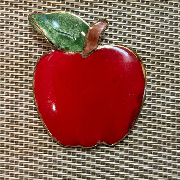 Teacher Appreciation Gifts 3 Signed Pins Boxes Included Pencil Apple Cat ABC - Picture 5 of 9